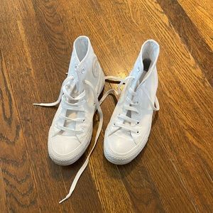 White high top converse!